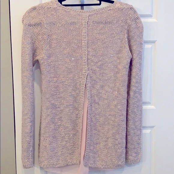 Warehouse One beaded sweater with split back - Picture 4 of 5